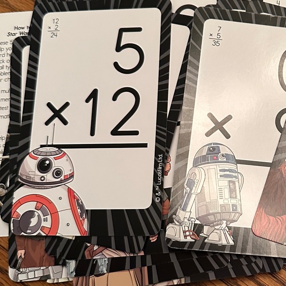 Star Wars Multiplication Flash Cards - Picture 7 of 7